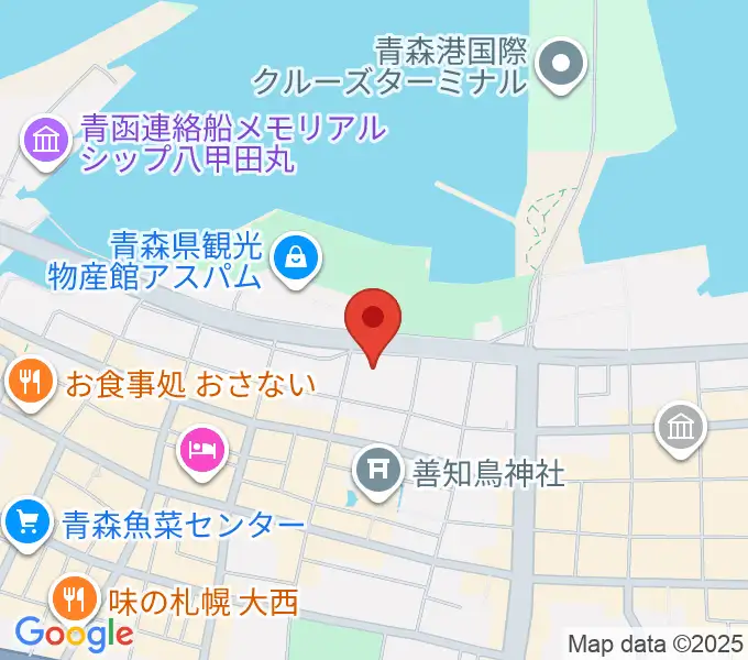 青森クォーターの地図