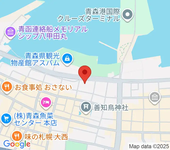 青森クォーターの地図