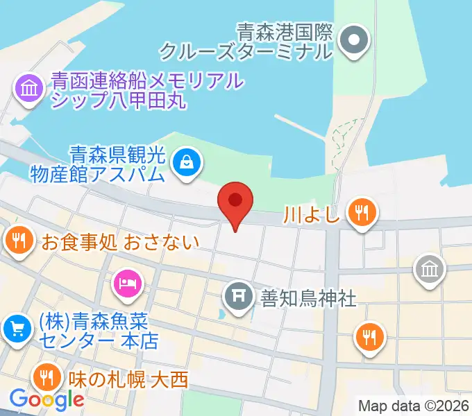 青森クォーターの地図