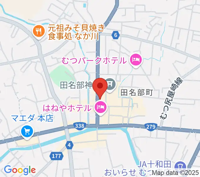 PAPA JAMの地図