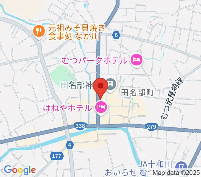 PAPA JAMの地図