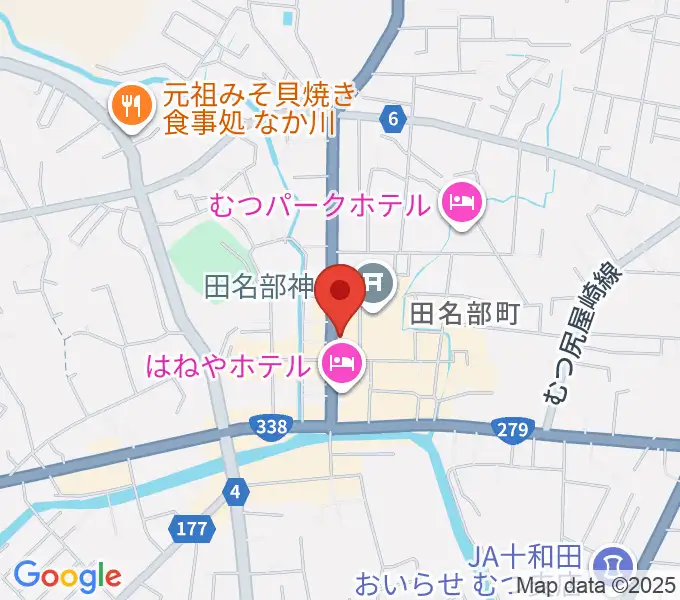 PAPA JAMの地図