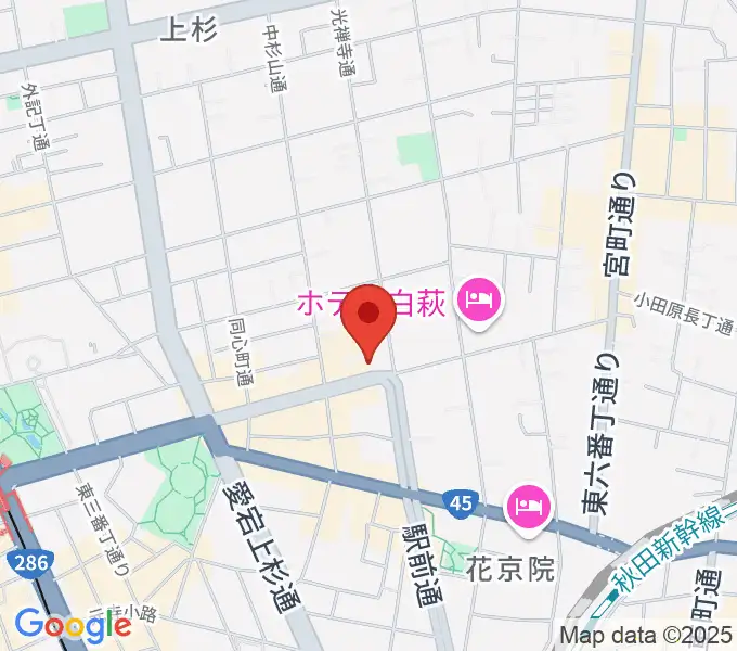 [移転]仙台バードランド[錦町]の地図