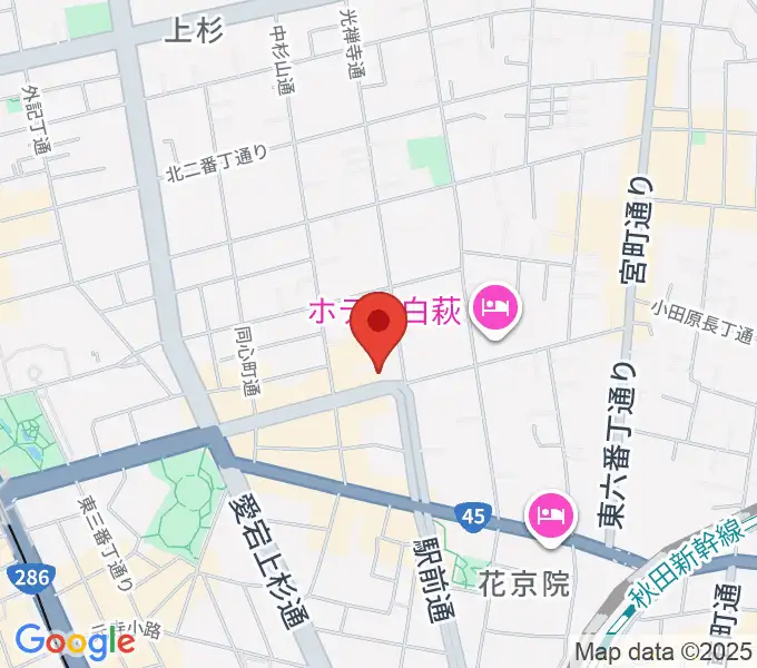 [移転]仙台バードランド[錦町]の地図