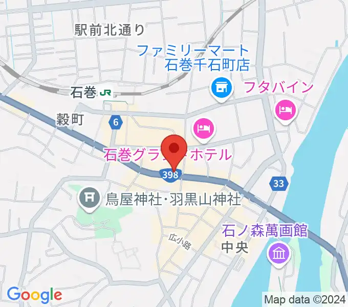 ラ・ストラーダの地図