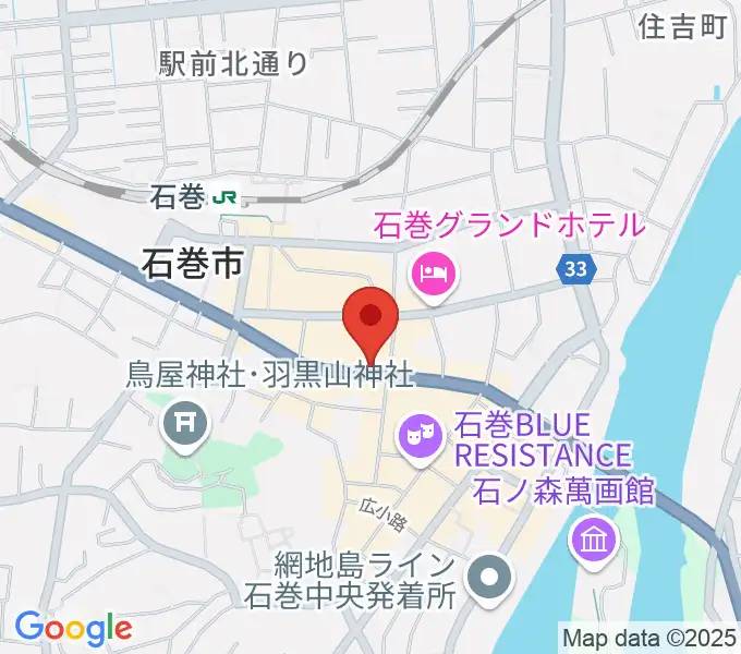 ラ・ストラーダの地図
