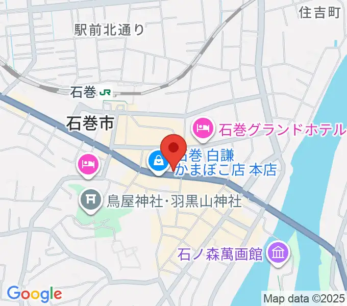 ラ・ストラーダの地図