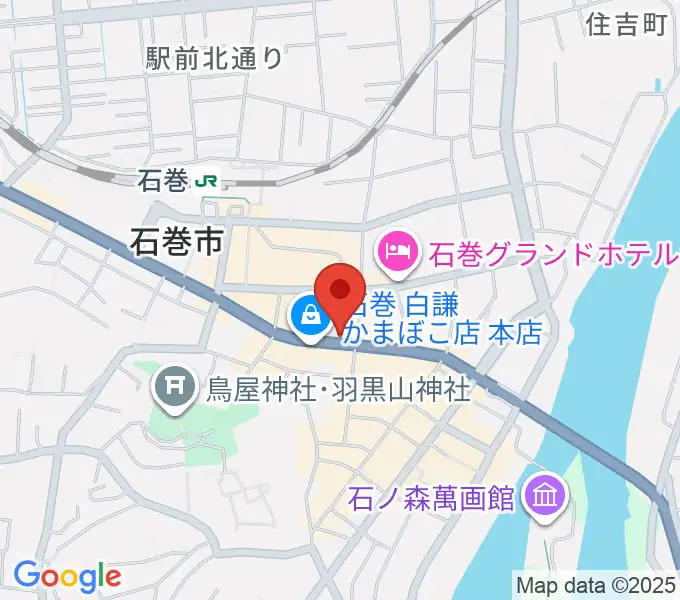 ラ・ストラーダの地図