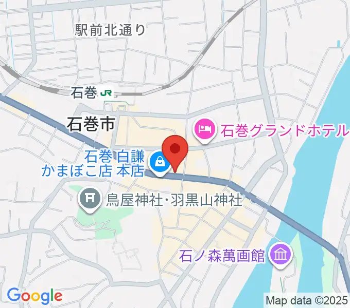 ラ・ストラーダの地図