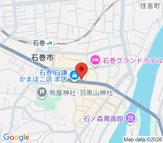 ラ・ストラーダの地図