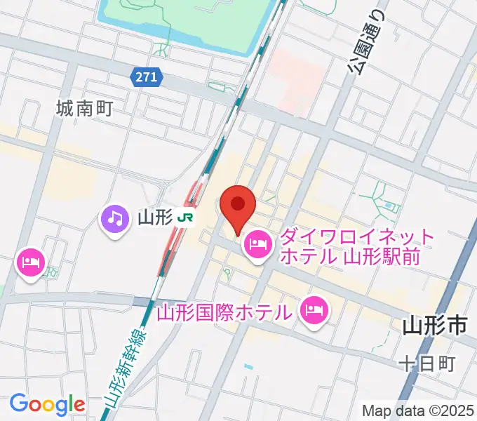 ルイジアナ・ハリケーンの地図