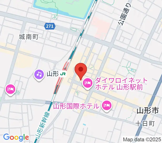 ルイジアナ・ハリケーンの地図