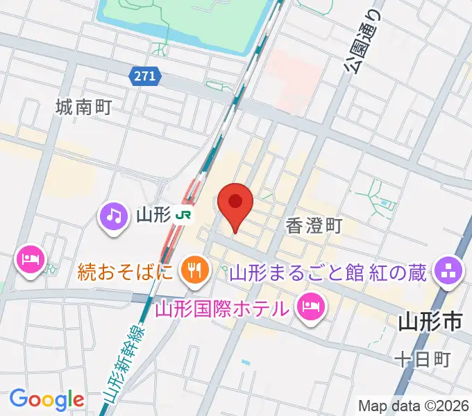 ルイジアナ・ハリケーンの地図