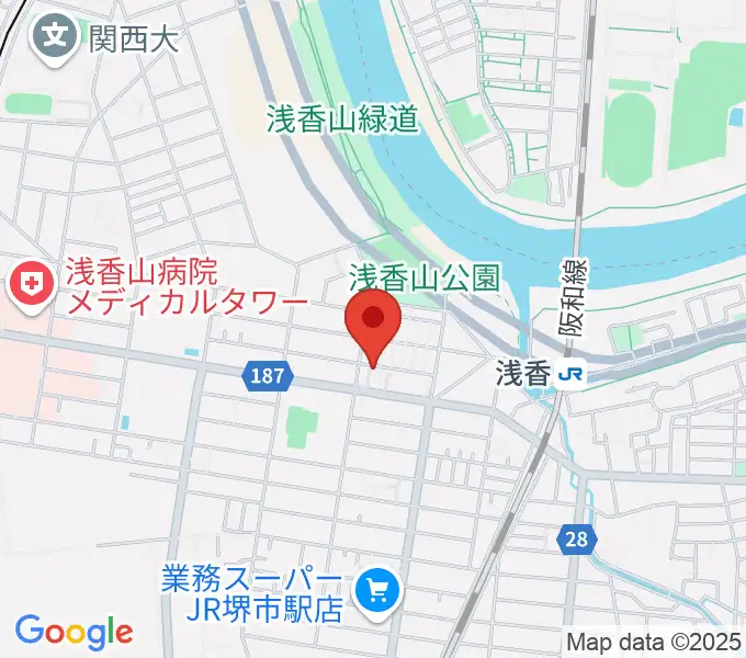 Ise Drum 教室の地図