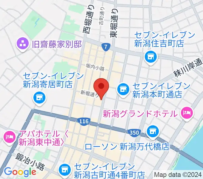 ジョイアミーアの地図