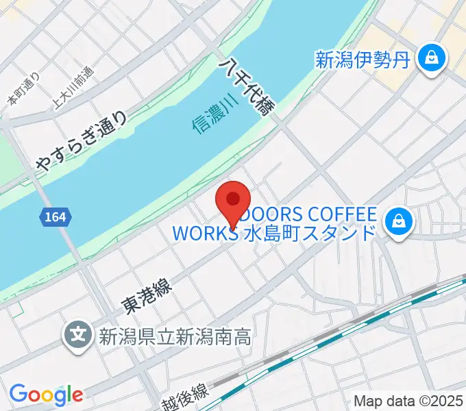 新潟LOTSの地図
