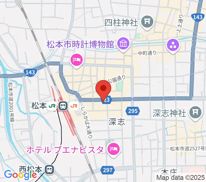 松本ALECXの地図