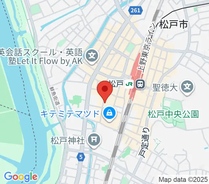 松戸コルコバードの地図