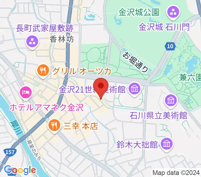 金沢もっきりやの地図