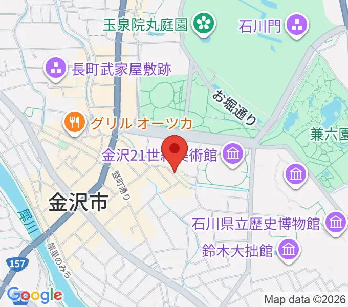 金沢もっきりやの地図
