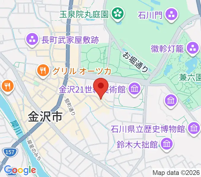 金沢もっきりやの地図