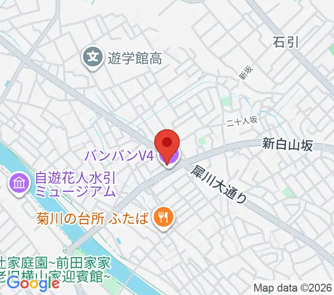 金沢vanvan V4の地図