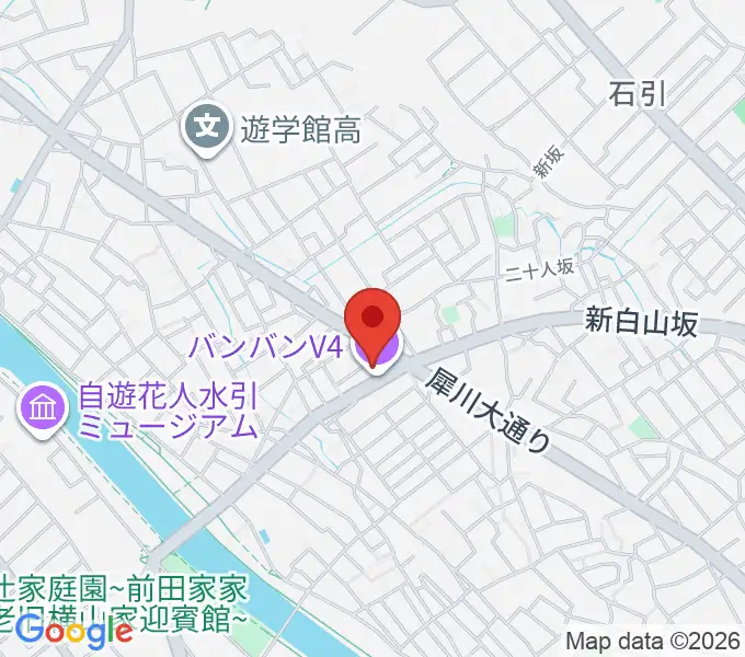 金沢vanvan V4の地図