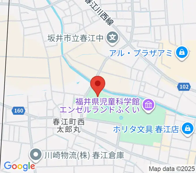 ハートピア春江の地図