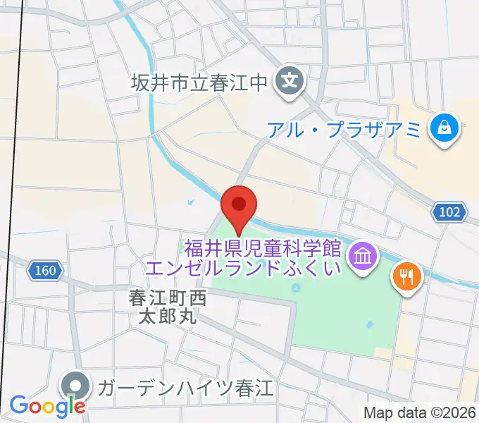 ハートピア春江の地図