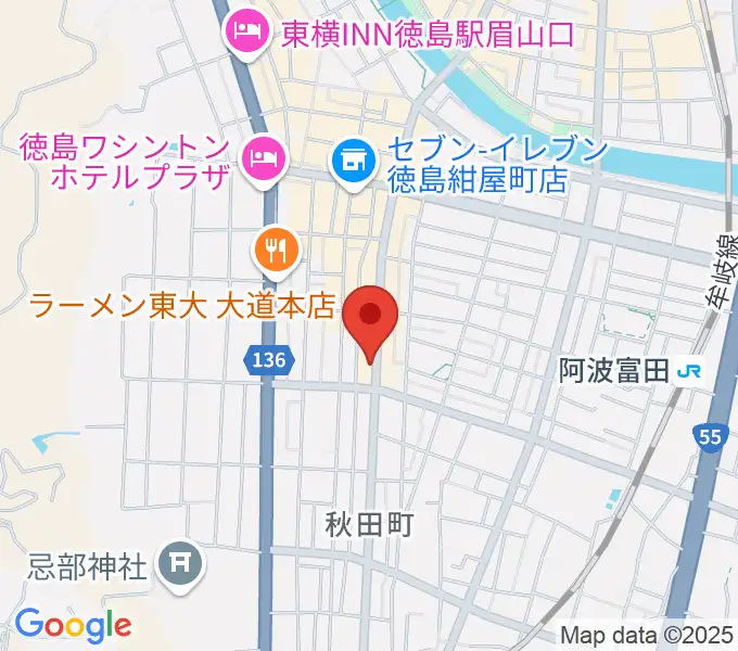club GRINDHOUSEの地図