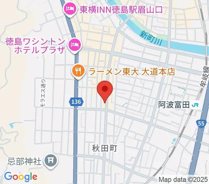 club GRINDHOUSEの地図