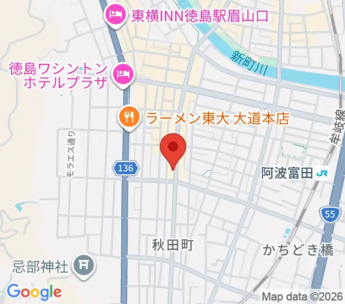 club GRINDHOUSEの地図