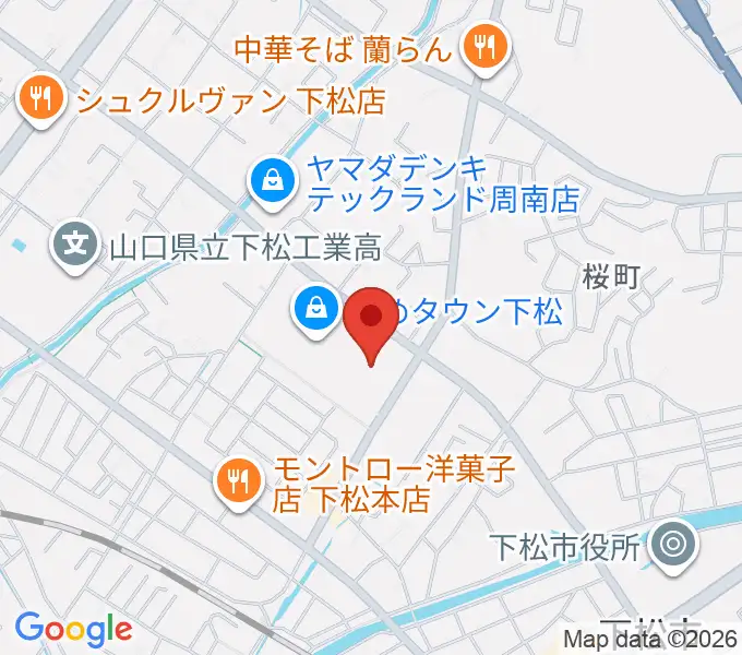 スターピアくだまつの地図
