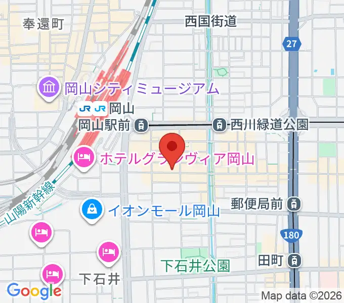 クレイジーママ セカンドルームの地図