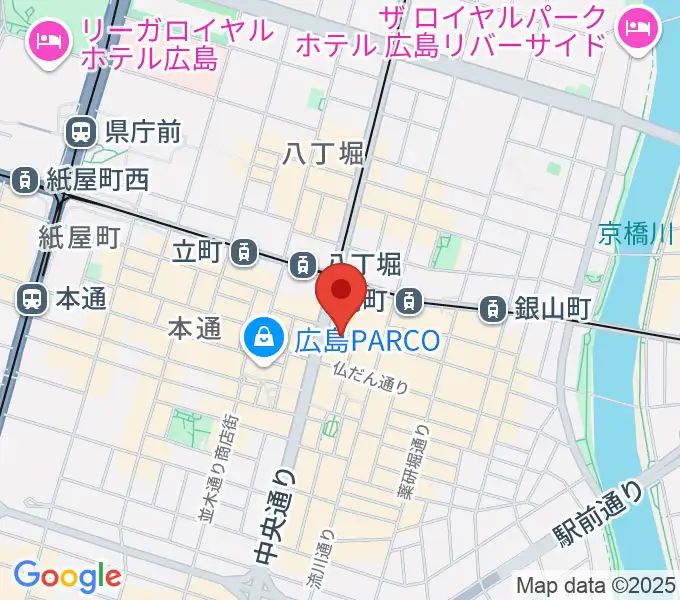広島セカンドクラッチの地図