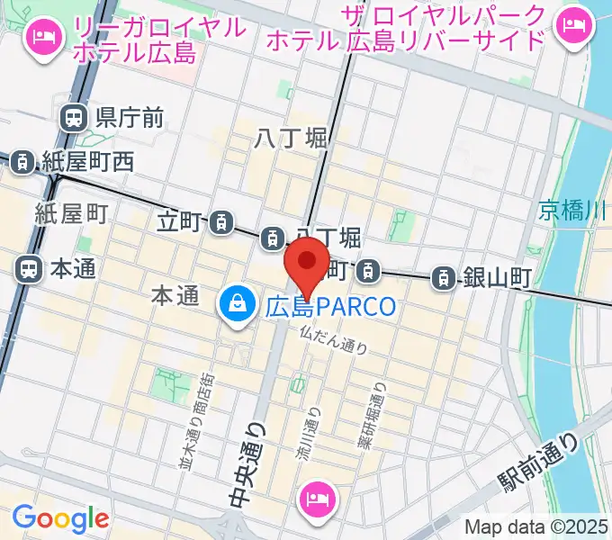広島セカンドクラッチの地図