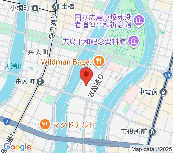 広島文化学園HBGホールの地図