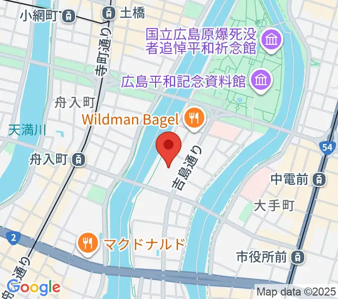 広島文化学園HBGホールの地図