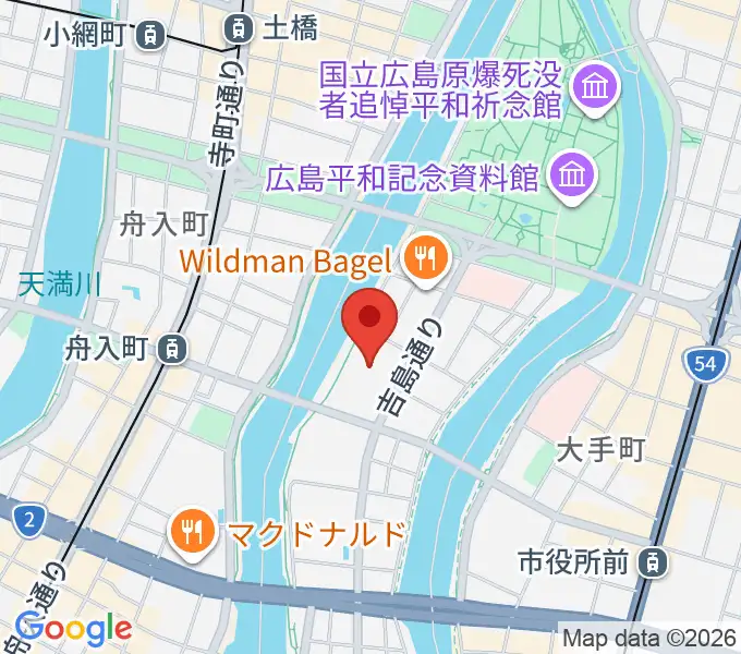 広島文化学園HBGホールの地図