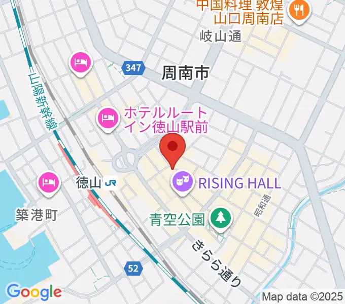 周南ライズの地図