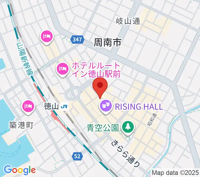 周南ライズの地図