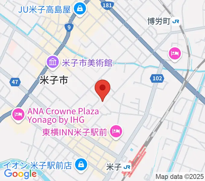 米子アズティックラフズの地図