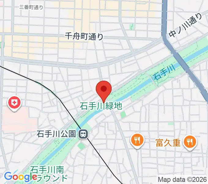 松山サロンキティの地図