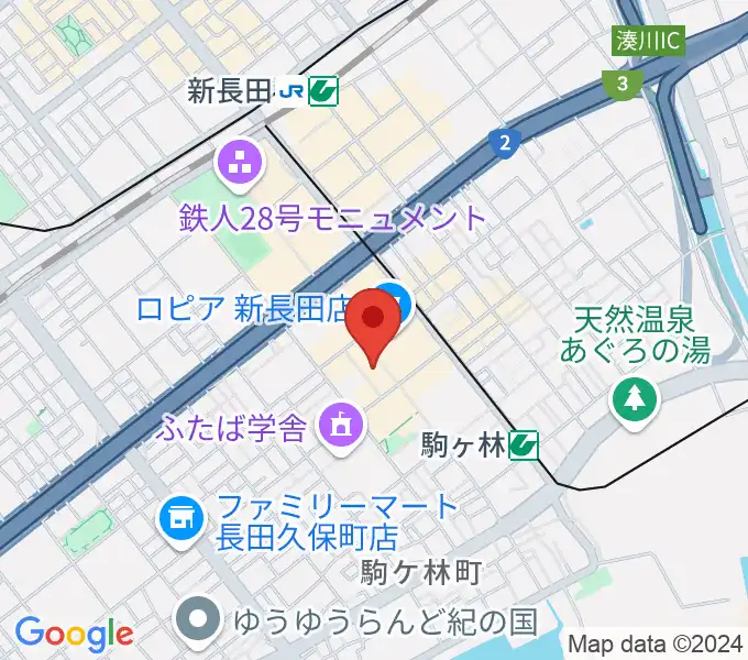 STUDIO UMIの地図