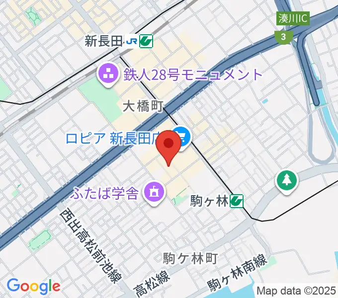 STUDIO UMIの地図