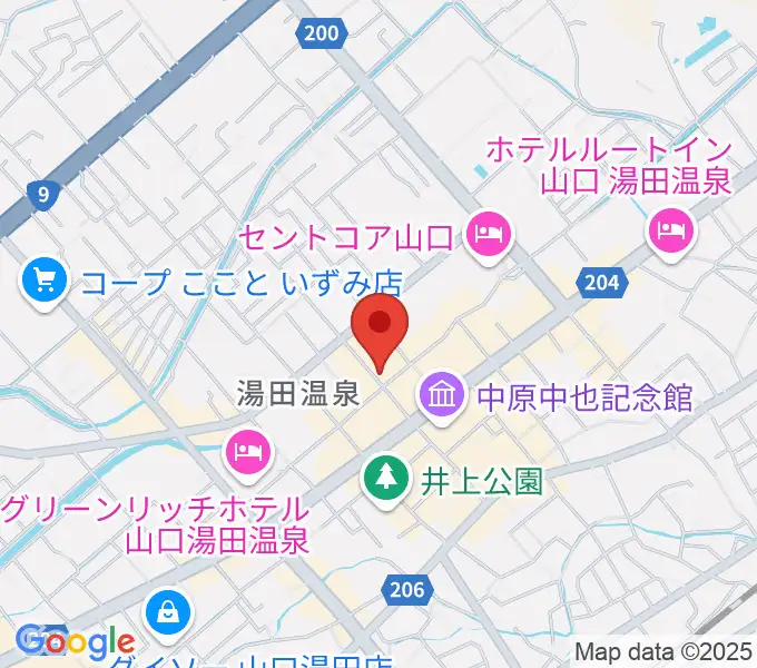 Organ's Melodyの地図
