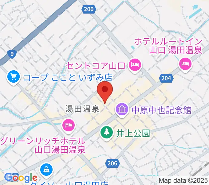 Organ's Melodyの地図