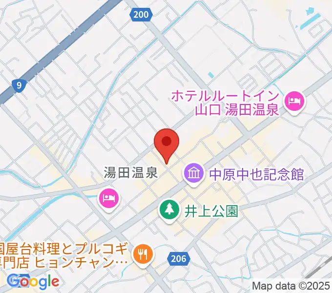 Organ's Melodyの地図