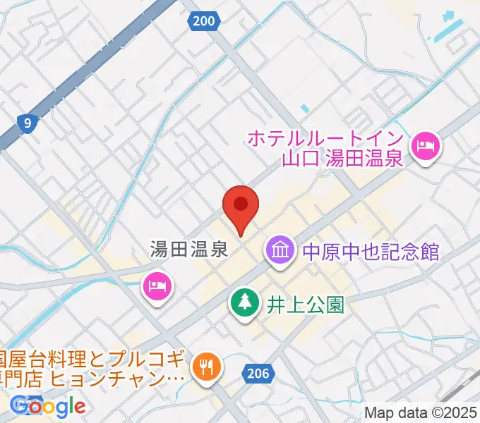 Organ's Melodyの地図