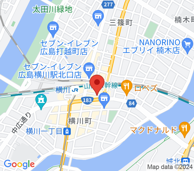 横川アップルジャムの場所